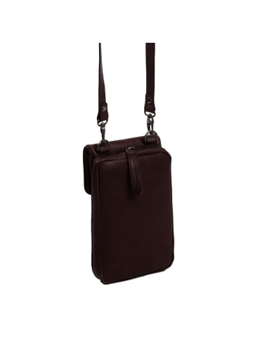 The Chesterfield Brand Wax Pull Up Handytasche Leder 12 cm in braun