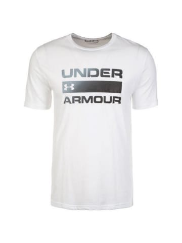 Under Armour T-Shirt Team Issue Wordmark in Weiß