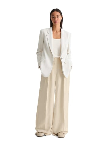 Marc O'Polo Blazer shaped in Dusty Beige Melange