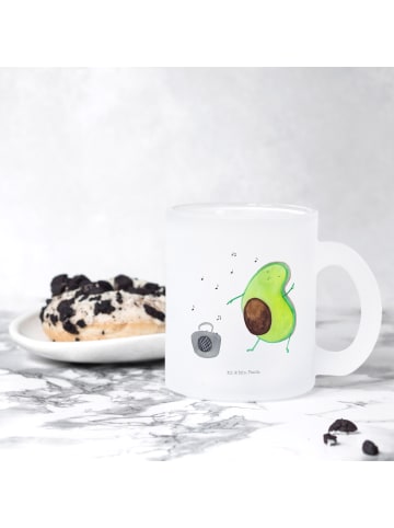Mr. & Mrs. Panda Tasse Avocado Tanzen ohne Spruch in Transparent