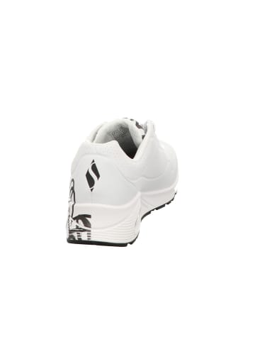 Skechers Sneaker UNO - SPREAD THE LOVE in white/black/gray