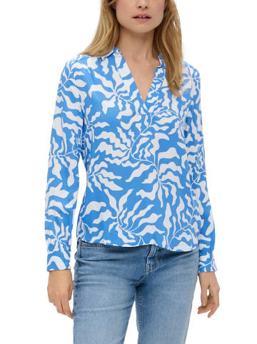 S. Oliver Bluse in Blau