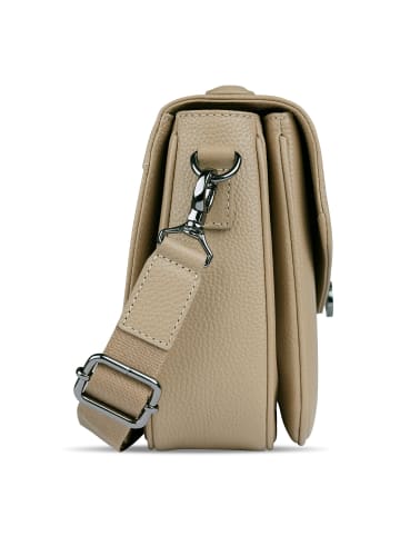 Bugatti Elsa Umhängetasche Leder 25 cm sand