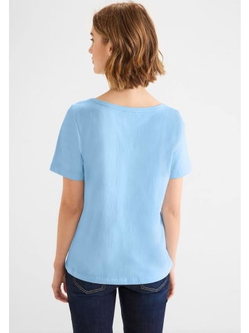 Street One T-Shirt in light splash blue