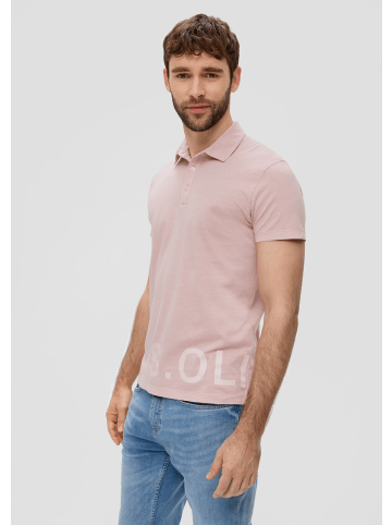 s.Oliver Polo-Shirt kurzarm in Pink