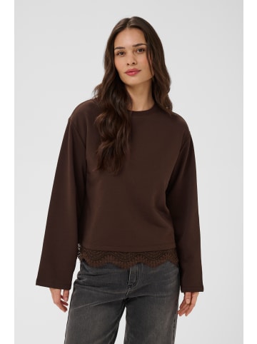 Kaffe Sweatshirt KAsophie Loose fit in Coffee Bean