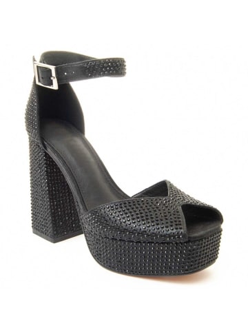 Montevita Pumps High Heel Shoe Sandant Black in Schwarz