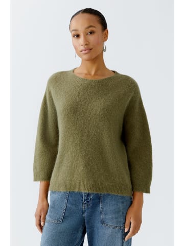 Oui Strickpullover in Burnt Olive