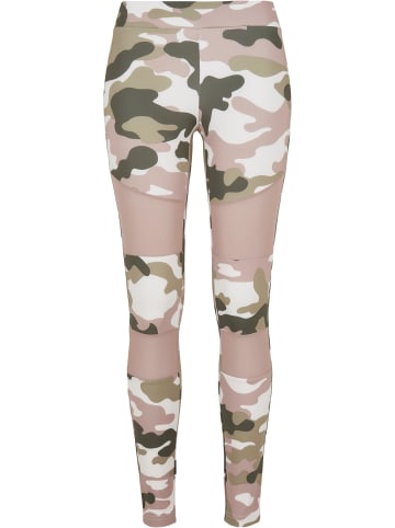 Urban Classics Leggings in duskrose camo