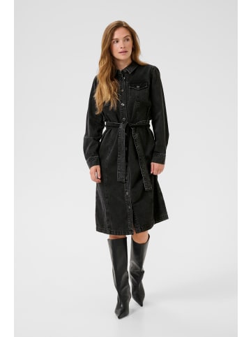 Kaffe Denimkleid KAcarly Regular fit in Black Washed Denim