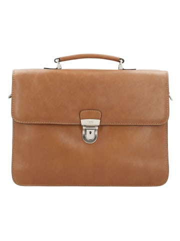 PICARD Toscana Aktentasche Leder 37 cm Laptopfach in camel