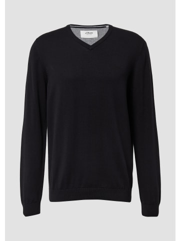 s.Oliver Strickpullover in 9999_schwarz