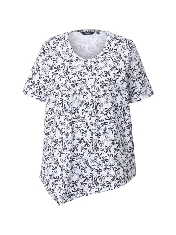 Ulla Popken Shirt in schneeweiß