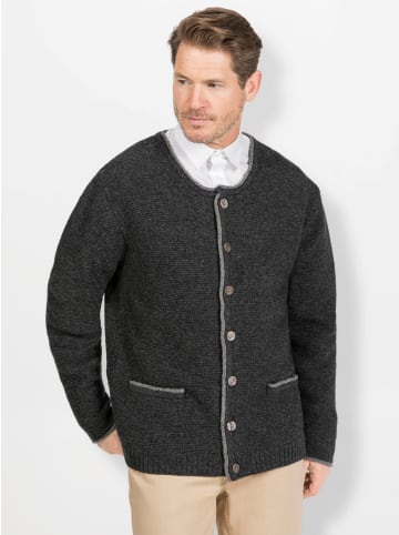 WITT WEIDEN Strickjacke in graphit-meliert