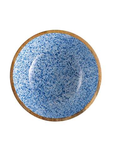 APS Schale in blau, Ø 30 cm, H: 10,5 cm           