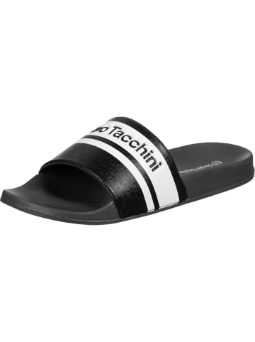 Sergio Tacchini Sandalen in black/blanc de blanc