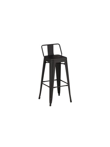 ebuy24 Barhocker Tempe Schwarz 4er Set