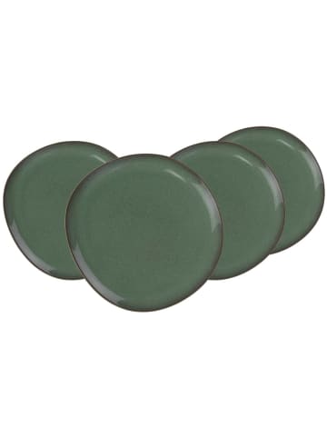 like. by Villeroy & Boch 4er Set Servierplatten Lave ø 32 cm in Vert