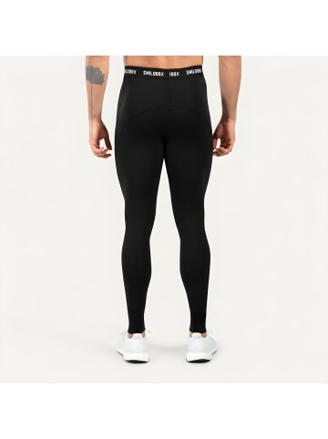 SMILODOX Kompressionshose Xion in Schwarz
