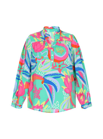 ebeeza Plus Size Blouse in green