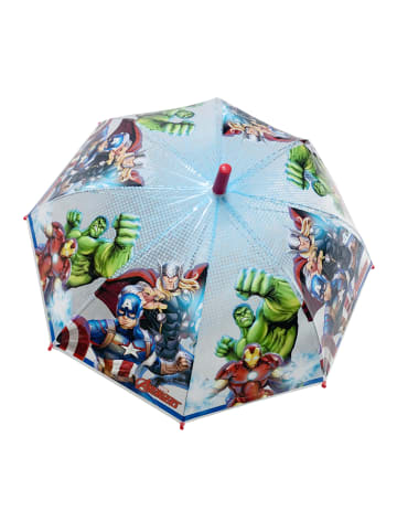 Avengers Regenschirm Captain America Hulk Thor Iron Man in Mehrfarbig