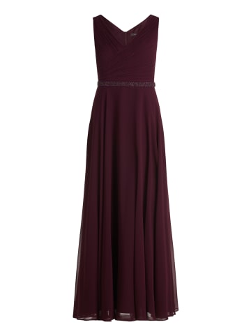 Vera Mont Abendkleid in aubergine - 0001