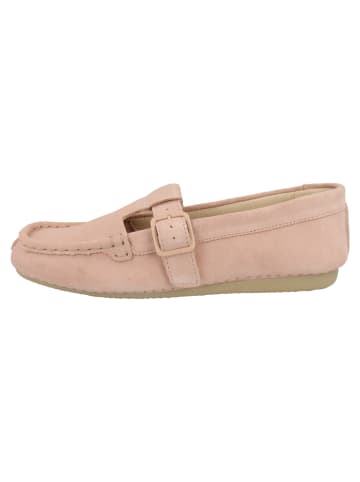 Clarks Slipper Freckle Tbar XT in pink