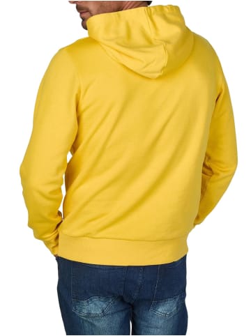 Jack & Jones Pullover JJMORTY OLD LOGO SWEAT HOOD SMU in Gelb