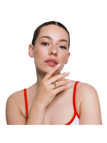 Steel_Art OneSize Ring Damen Anara goldfarben in goldfarben