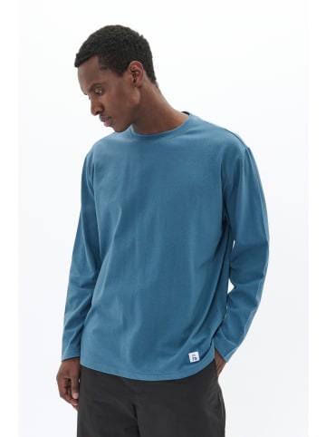 Matinique Langarm-Shirt MAHudson Relaxed fit in Blue Fusion