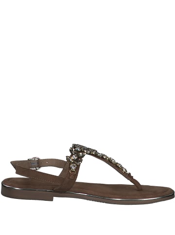 Marco Tozzi Zehenstegsandalen in Braun