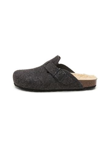 billowy Pantoletten in schwarz