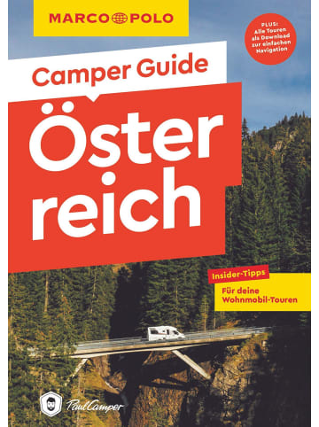 Mairdumont MARCO POLO Camper Guide Österreich | Insider-Tipps für deine Wohnmobil-Touren