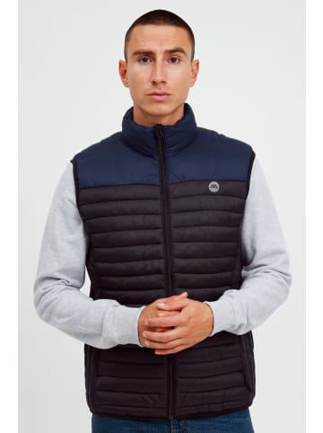 BLEND Steppweste BHKaliko 20713552 ME Colorblock Steppweste in nachtschwarz