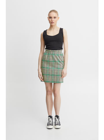 ICHI IHKATE CHECK2 SK Regular fit in Greenbriar