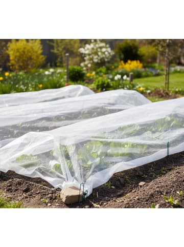 greemotion Wintervlies in Weiß 1,5 x 10 m – Schutz vor Frost, Wind & Schnee in Weiß