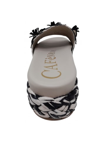 Cafe Noir Pantolette  in Schwarz