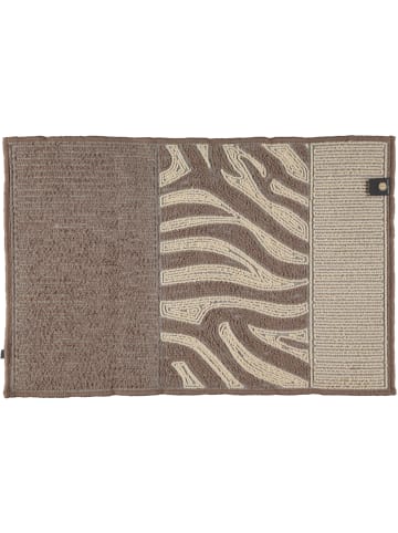 Rhomtuft Rhomtuft Badteppiche Zebra taupe-natur-jasmin - 1400 in taupe-natur-jasmin - 1400