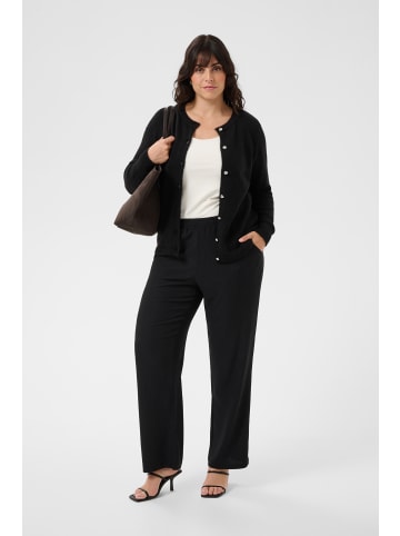 KAFFE curve Jerseyhose KCkristin Regular fit in Black Deep