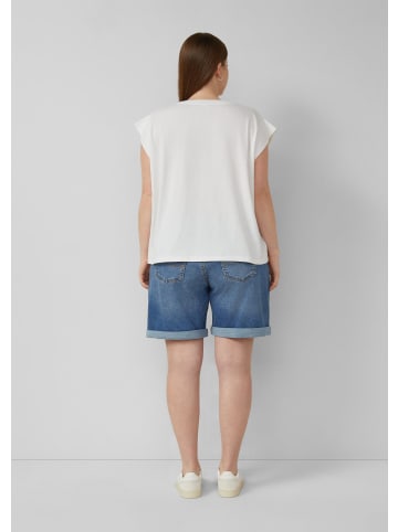 QS T-Shirt in 01D1_weiß