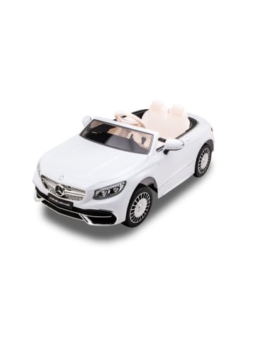 Es-Toys Kinderauto Mercedes S650 in weiß