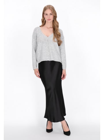 DreiMaster Klassik Women Cardigan in grey melange