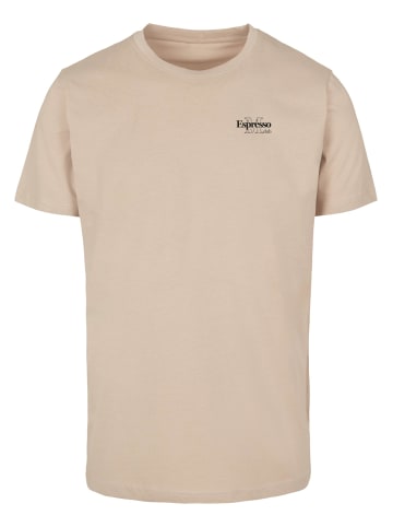 Mister Tee Mister Tee Herren Espresso M Club Tee in sand