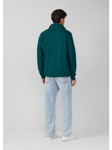 s.Oliver Sweatshirt Jacke in 7953_tannengrün