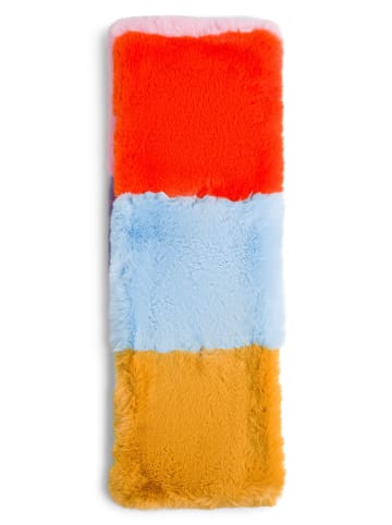 Marie Lund Schal in rot mehrfarbig - 0003