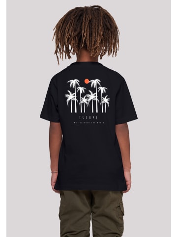 F4NT4STIC T-Shirt Escape Discover the World Palm Trees in schwarz