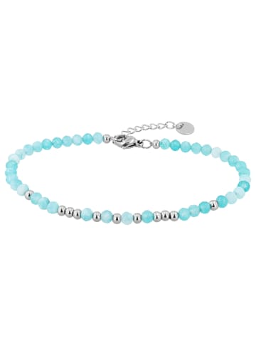 Adeliás Damen Armband aus Edelstahl 17 cm in silber