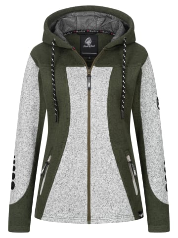 Rock Creek Fleecejacke in Weiß