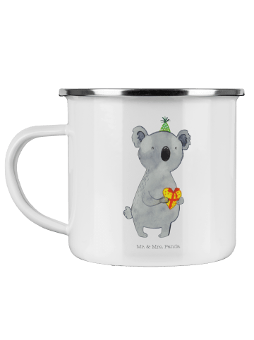 Mr. & Mrs. Panda Teetasse Koala Geschenk ohne Spruch in Weiß