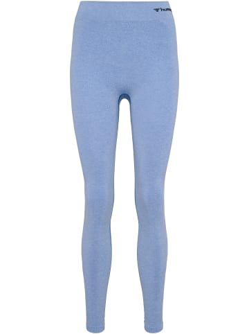 Hummel Hummel Tights Hmlci Yoga Damen Dehnbarem Feuchtigkeitsabsorbierenden Nahtlosen in RIVIERA MELANGE